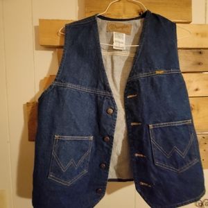 Vintage Wrangler Jean Vest